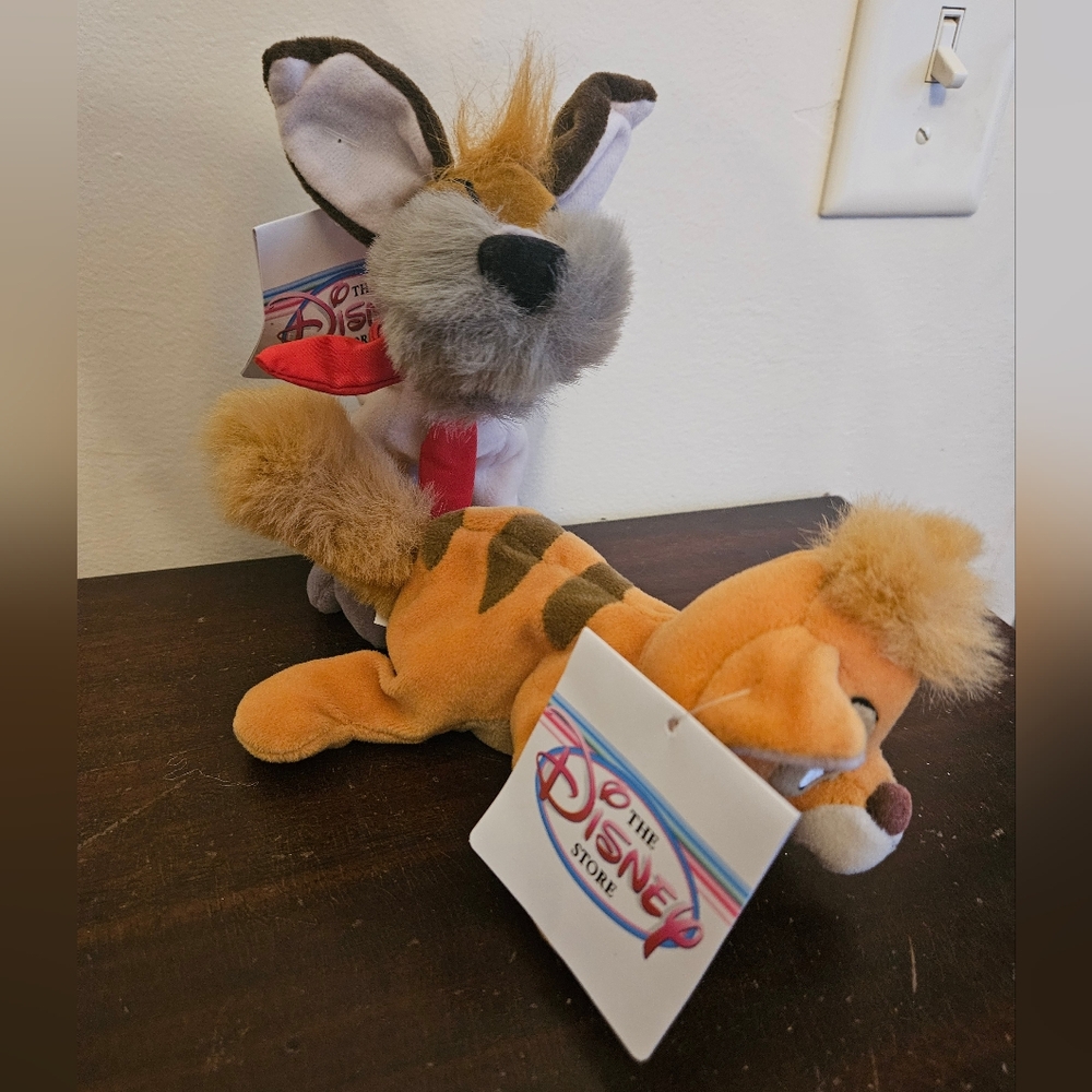 Disney Oliver and Company Beanie Lot. NWT. Vintage.